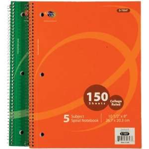   College Ruled 5 Sub/150 Sheets Case Pack 36   717316 Electronics