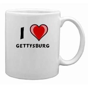  I Love Gettysburg Mug