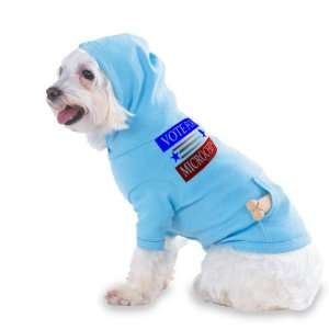 FOR MICRO CHIPS Hooded (Hoody) T Shirt with pocket for your Dog or Cat 