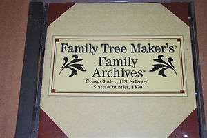 family tree makers 1870 census  