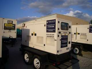 Caterpillar XQ45 Portable Generator Set 45 kW 1800 RPM  