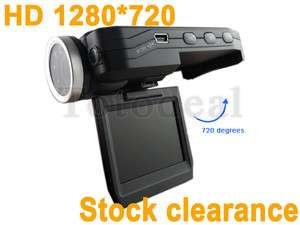 Portable LCD car camcorder digital video camera recorder DVR 180 