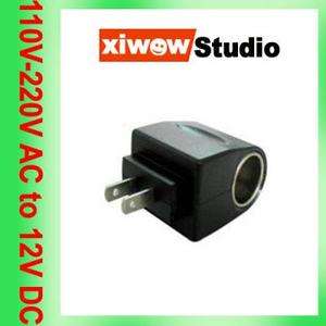 110V 220V AC to 12V DC US Car Power Adapter Converter  