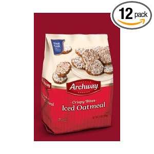 Archway Iced Oatmeal Cookies, 13.0 Oz Grocery & Gourmet Food