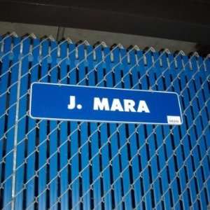  J Mara Parking Space Sign From Giants Stadium   Sports 