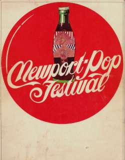 GRATEFUL DEAD 1968 NEWPORT POP FESTIVAL PROGRAM BOOK  