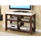 Acme Furniture Kyle Faux Marble Top TV Stand