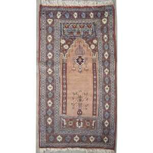   Rug with Wool Pile  a 2x3 Rug  An Authentic Hand Knotted Bokhara