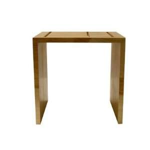  ShinerInternational Surfaces Stacked Plywood End Table 