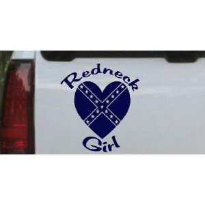 Redneck Girl Rebel Heart Country Car Window Wall Laptop Decal Sticker 