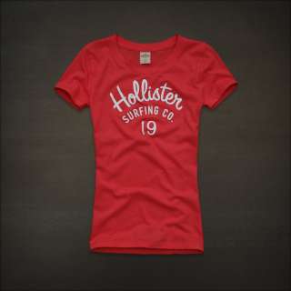 2012 NEW Hollister by Abercrombie womens Manhattan Logo Graphic Tee T 