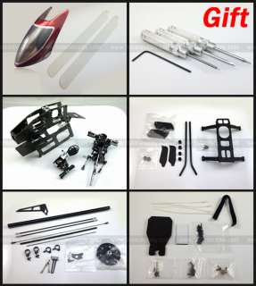 250 carbon & cnc metal rc helicopter ( without any electronic 