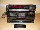   RECEIVER, TECHNICS SH 8027 EQ & TECHNICSL PD667 5 DISC CD PLAYR  