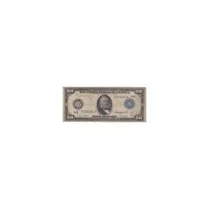  1914 $50 Federal Reserve Note, Cleveland, Good Toys 