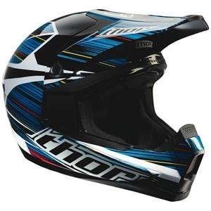  Thor Motocross Quadrant Frequency Helmet   2X Large/Blue 