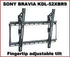 sony bravia kdl 52xbr9 flat panel tilting wall mount returns