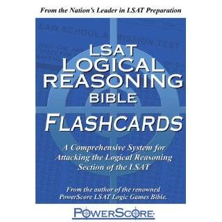 The PowerScore LSAT Logical Reasoning Bible Flashcards (Powerscore 