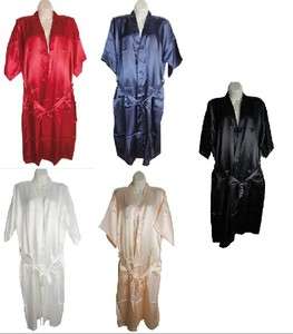 New Men’s Silk Pajama Sleepwear Long Robes Night Gown  