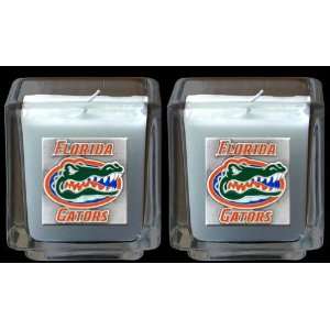  Florida Gators Set of 2 Candles