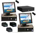 New 2 Stn Restaurant / Bar Touch POS System & Software