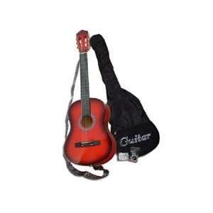  Red 38 Acoustic Guitar Set Musical Instruments