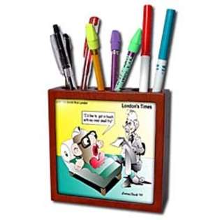   Vanity Trends Cartoons   Mr Potato Head In Therapy   Tile Pen Holders