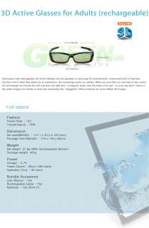 SAMSUNG SSG 2200AR 3D TV Active Rechargeable Glasses  