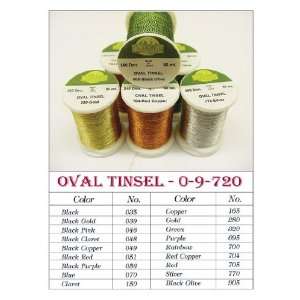 Tinsel Oval 18 Colors 
