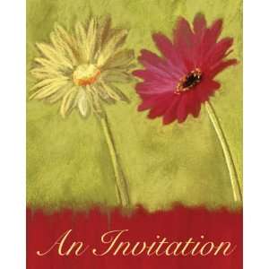  Gerber Daisies Party Invitations