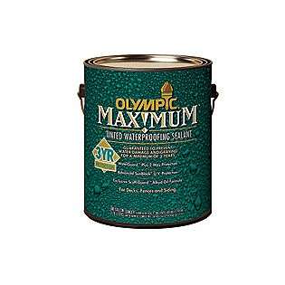 Maximum® Tinted Waterproofing Sealant, Honey Gold   1 gal.  Olympic 