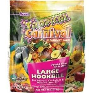   Browns Tropical Carnival Large Hookbill Food 6 5 lb Bag
