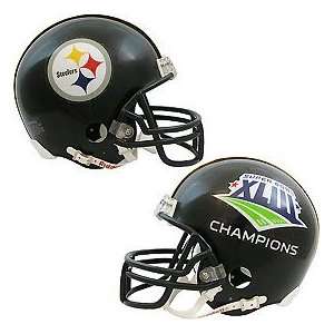  Pittsburgh Steelers Super Bowl XLIII Champs Mini Helmet 