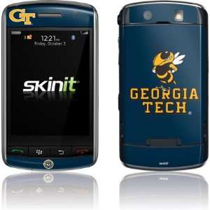   Tech Yellow Jackets skin for BlackBerry Storm 9530 Electronics