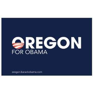   Obama   (Oregon for Obama) Campaign Poster 17 x 11