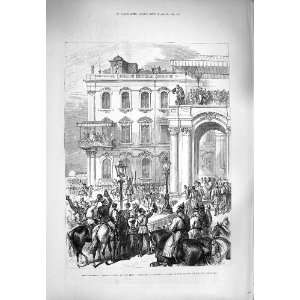    1880 EMPEROR RUSSIA SOLTYKOFF BALCONY WINTER PALACE