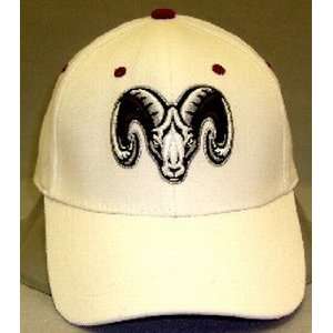    Fordham Rams NCAA Adult White Wool 1 Fit Hat