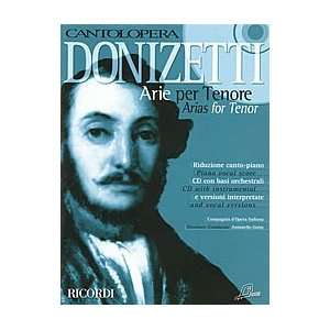 Donizetti Arias for Tenor Softcover with CD