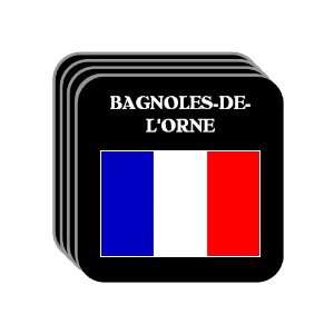 France   BAGNOLES DE LORNE Set of 4 Mini Mousepad Coasters