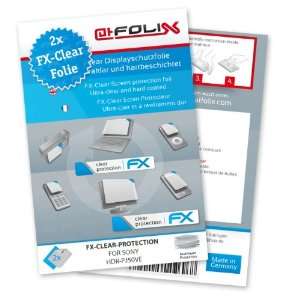  2 x atFoliX FX Clear Invisible screen protector for Sony HDR 