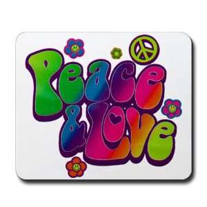  Mousepad (Mouse Pad) Peace And Love 
