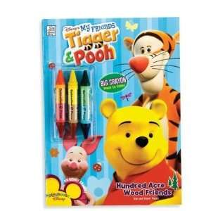  Tigger & Pooh Big Crayon Book (1 count) Health & Personal 
