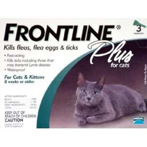  Cat Supplies Frontline Plus Cat   All Weights Pet 