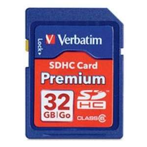  New   32GB SDHC Card Class 10 by Verbatim   96871 