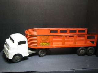 Vintage Structo Truck and Freight Trailer  