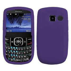   LINK 2 P5000 Cell Phone Soft Solid Skin Cover Case (Dr Purple)  