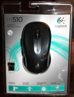 BRAND NEW* Logitech M510 Full Size Wireless Laser Mouse w/ Unifying 