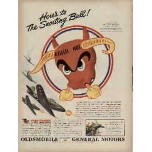   Squadron, U. S. Army Air Forces  1943 Oldsmobile War Bond ad