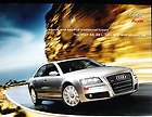 2007 Audi A8 W12 S8 Deluxe Sales Brochure Book A8L