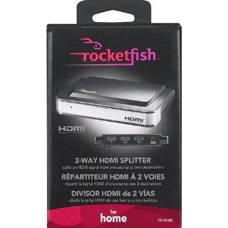    Rocketfish 1080p 4 Port HDMI Switch Switcher w/Remote Electronics