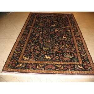    5x9 Hand Knotted Tabriz Persian Rug   59x90